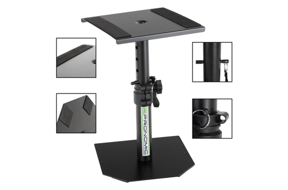 Pronomic SLS-36P BK Pied De Table Pour Moniteurs Studio image 6