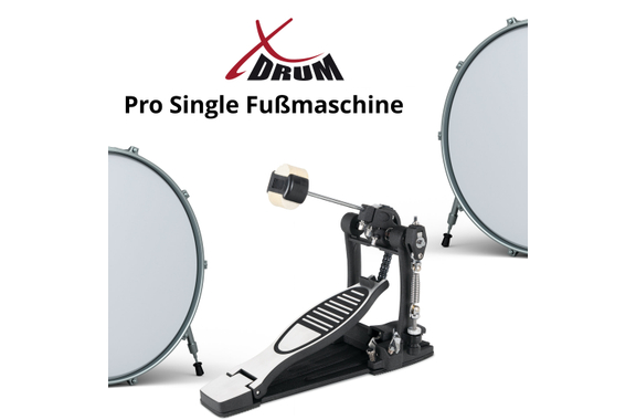 XDrum Pro Single Fußmaschine  - Retoure (Zustand: gut) image 6