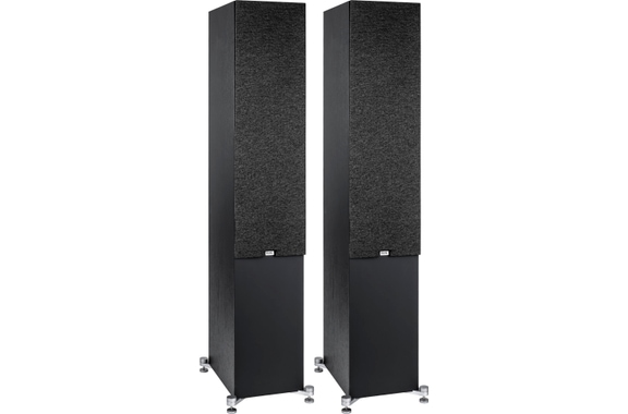 ELAC Debut F6.3 BK / QED / BC Acoustique EX-234 HiFi Stereoanlage Set image 6