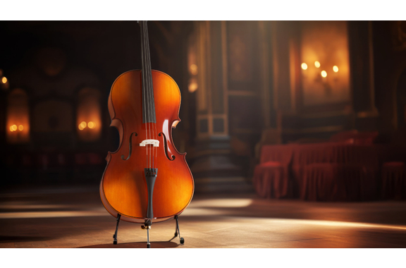 Classic Cantabile Student Cello 3/4 Set incl. Bow and Case image 6