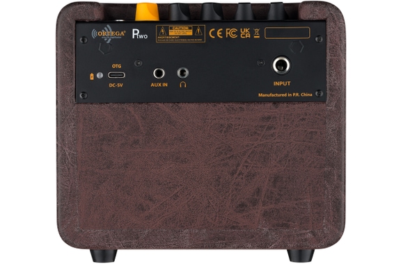Ortega PTWO-BU Amplificatore/Altoparlante Bluetooth Con Effetti + Gig Bag image 6