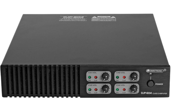 Omnitronic DJP-604 4-Channel Class-D Power Amplifier image 6
