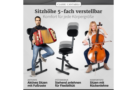 Classic Cantabile ST-200 PRO Stehhulp image 6