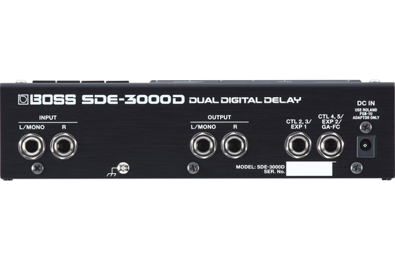 Boss SDE-3000D Dual Delay Pedal  - 1A Showroom Modell (Zustand: wie neu, in OVP) image 6