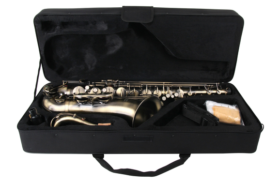 Classic Cantabile Winds TS-450 Antique Yellow Set Sassofono Tenore image 6