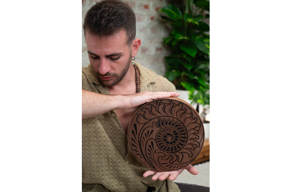 Meinl RDO10F Sonic Energy 10" Rain Disk Ozeanklang mit Fibonacci-inspirierter Gravur image 6