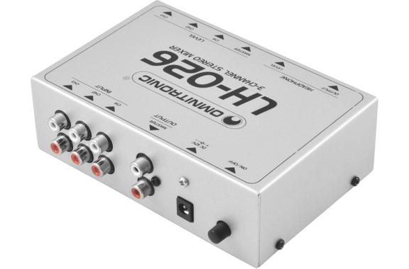 Omnitronic LH-026 Mixeur Stéréo 3 Canaux image 6