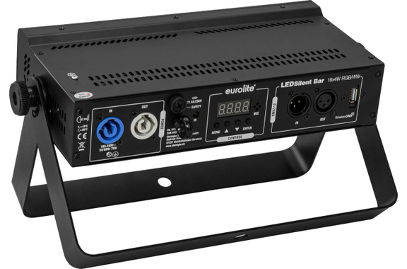 Eurolite LED Silent 16x4W RGB/WW Sistema Luci Con Telecomando Set image 6