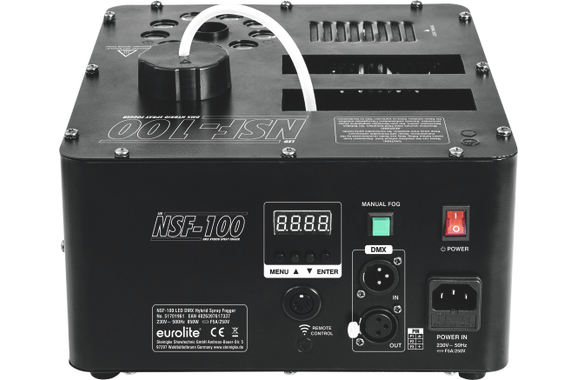 Eurolite NSF-100 LED DMX Hybrid Spray Fogger  Set mit 1l Fluid image 6