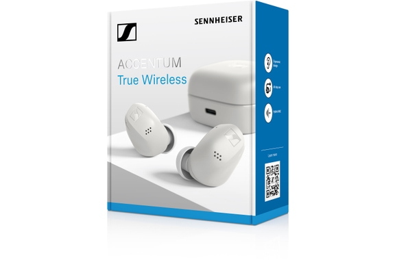 Auriculares Sennheiser Accentum True Wireless ANC IP54 BT Blanco image 6