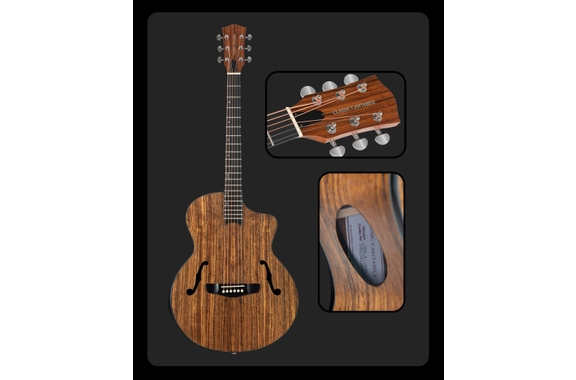 Classic Cantabile SHG-2WN LaBelle Western Guitar image 6