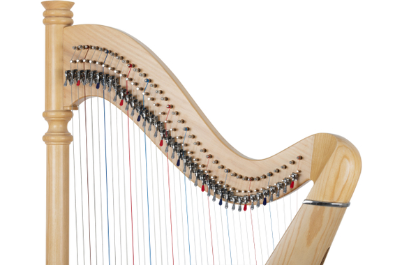 Classic Cantabile P-38 Hakenharfe 38 Saiten  - Retoure (Zustand: gut) image 6