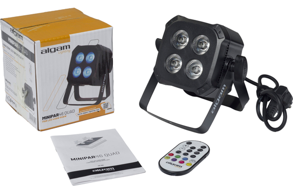 Algam Lighting MINIPAR46 QUAD LED RGBW Schijnwerper image 6
