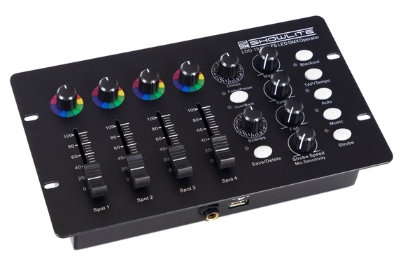 Showlite LDO-10 MKII FS LED DMX Operator + Footswitch Set image 6