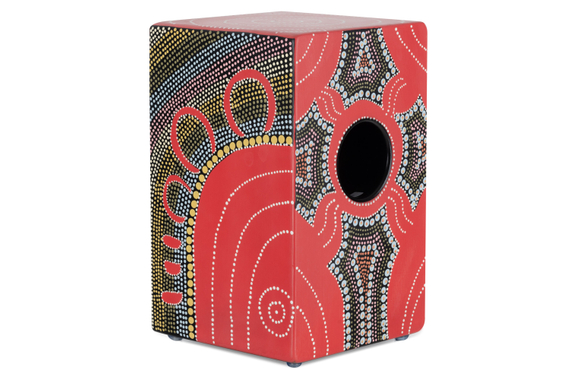 XDrum Design Series Cajon "Flower" Set incl. Bolsa + Escuela image 6