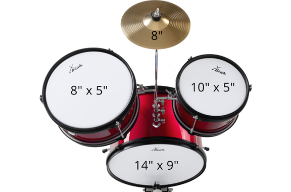 Batterie XDrum Junior KIDS incl. École Rouge image 6