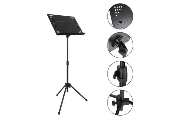 Classic Cantabile OSS-01 Pupitre d’Orchestre Amovible image 6