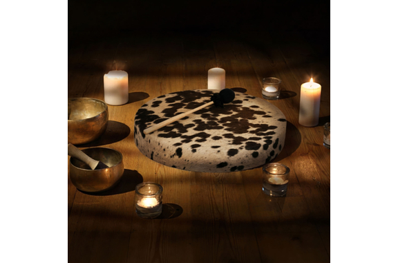 Classic Cantabile HSD-18 Traditional Shaman Drum With Cowhide 18" image 6