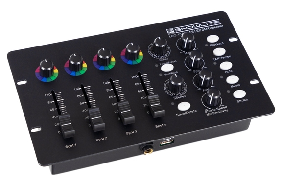 Showlite LDO-10 MKII FS LED DMX Operator + Footswitch Dual Set image 6