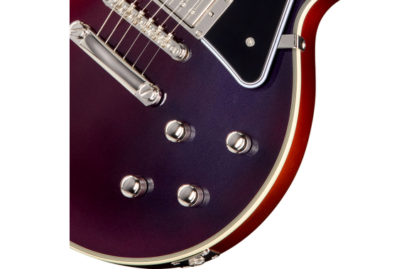 Epiphone Futura Les Paul Custom Midnight Ember Shift image 6