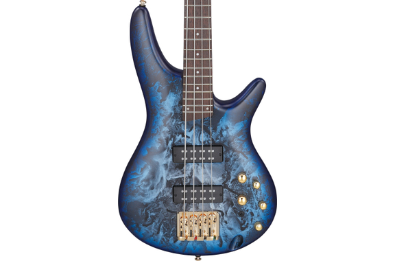 Ibanez SR300EDX-CZM Electric Bass Cosmic Blue Frozen Matte image 6
