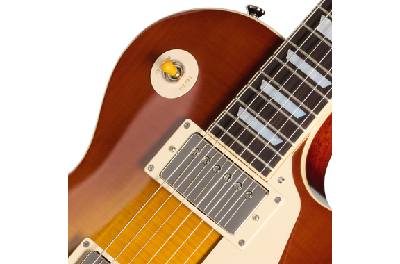 Epiphone 1959 Les Paul Standard Reissue Golden Poppy Burst image 6