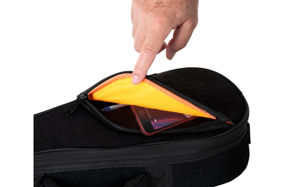 Rocktile Tasche für Sopran-Ukulele Schwarz/Orange image 6
