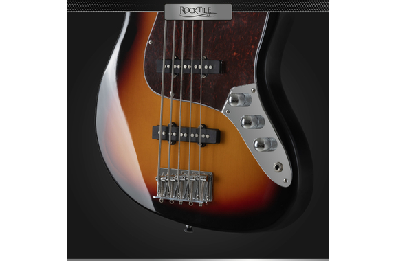 Rocktile Pro JBS50-SB E-Bass Sunburst image 6