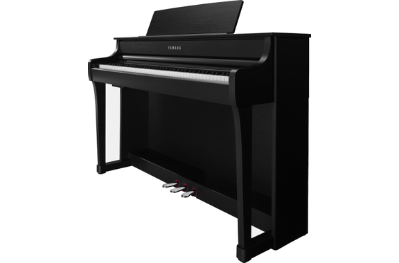 Yamaha CLP-845 B Digitalpiano Zwart Mat Set image 6