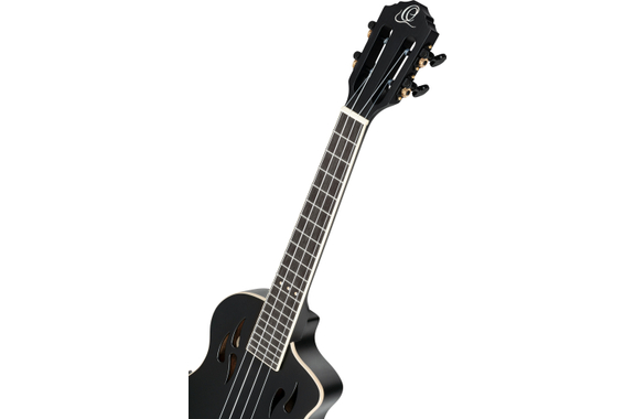 Ortega TourPlayer Tenor Ukulele Satin Black image 6
