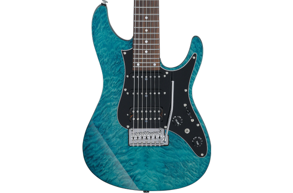 Ibanez AZ447P1QM Premium AZ Cosmic Blue image 6