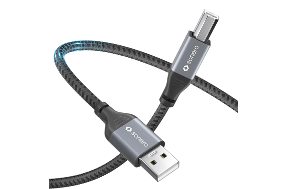 Sonero Câble USB 2.0 Type A Vers B Pour Imprimante 1,5m image 6