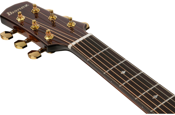 Ibanez AAD361CE-TKR Advanced Acoustic Transparent Black High Gloss image 6