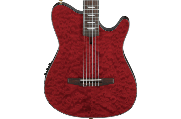 Ibanez FRH20QMN-WRL Wine Red Low Gloss image 6