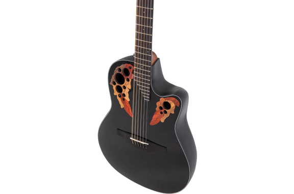 Ovation Celebrity Elite CE4412 Mid Cutaway 12-String Black image 6