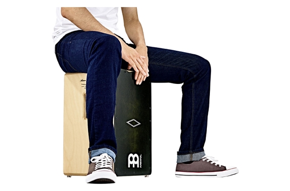 Meinl PAESLDOB Artisan Cajon Dark Olive Burst Set incl. Bag image 6