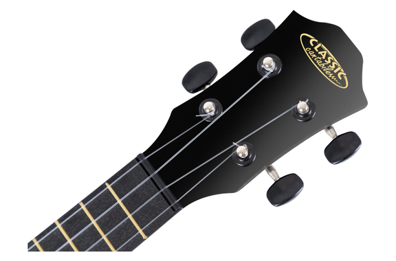Classic Cantabile OV-04 BK ukulele zwart image 6