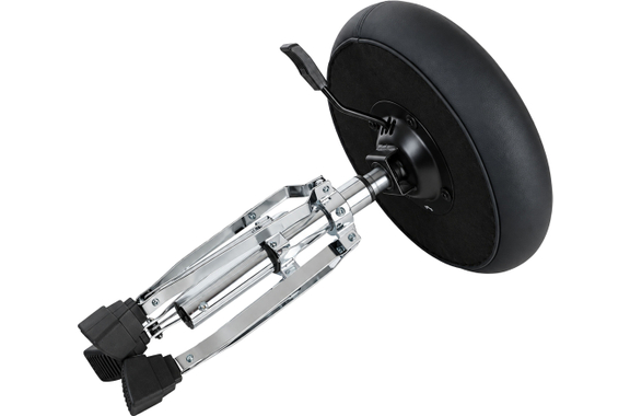 XDrum Drum Throne Pneumatic Donut Gray image 6