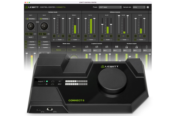 Lewitt Connect 6 USB-C Audio Interface image 6