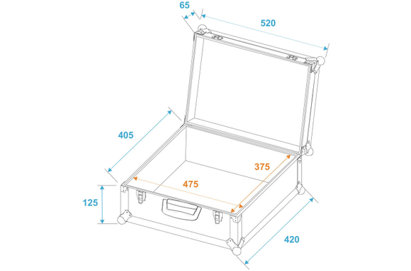 Roadinger valigia universale Pick 52x42x18cm image 6