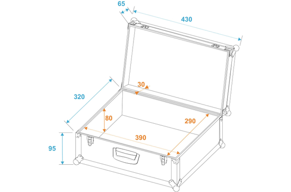 Roadinger valigetta universale Pick 42x32x14cm image 6