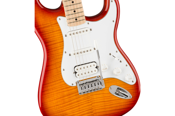Squier Affinity Stratocaster FMT HSS Sienna Sunburst Starter Set image 6