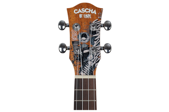 Cascha Art Series Konzert Ukulele Sketch  - 1A Showroom Modell (Zustand: wie neu, in OVP) image 6