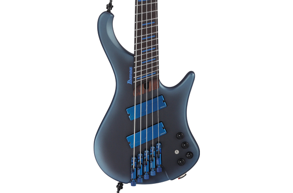 Ibanez EHB5MSBSP-MAM E-Bas Midnight Arctic Ocean Matte image 6