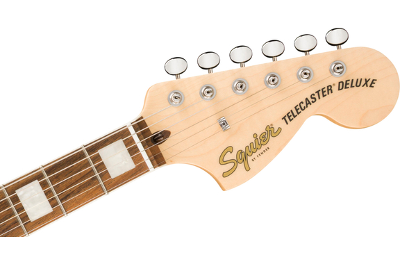 Squier Paranormal Troublemaker Telecaster Deluxe Bigsby Black image 6