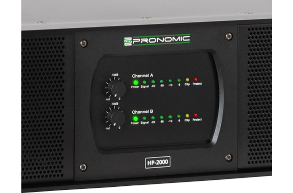 Pronomic HP-2000 Endstufe 2x 3000 Watt image 6