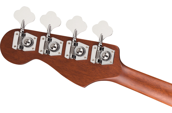 Fender California Deluxe Kingman Bass CE Mahogany Natural image 6
