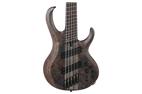 Ibanez BTB805MS-TGF Electric Bass Transparent Grey Flat image 6
