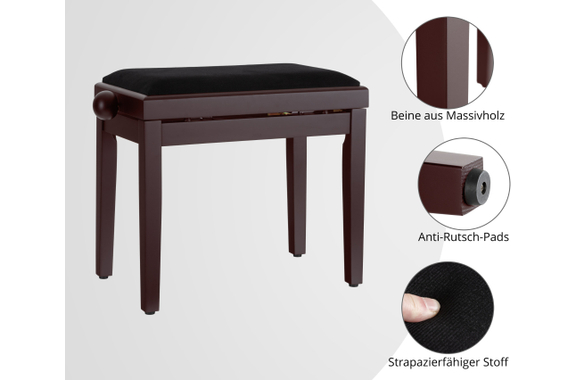 Yamaha CLP-825 R Set de Piano Digital Caoba image 6