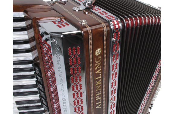 Alpenklang Pro Accordeon III 96-toetsen Steirische Palissander image 6